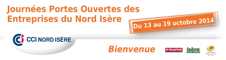 Journées Portes Ouvertes des entreprises du Nord Isère