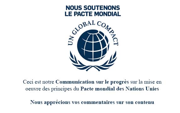 Adhésion Global Compact Rexor