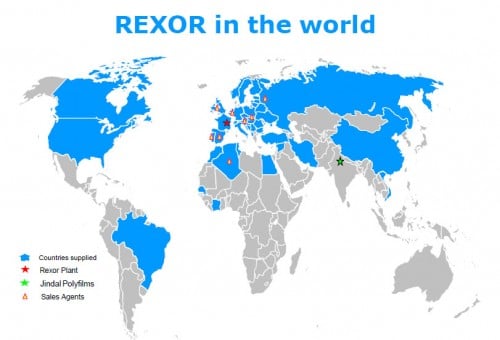 Agents Rexor dans le monde