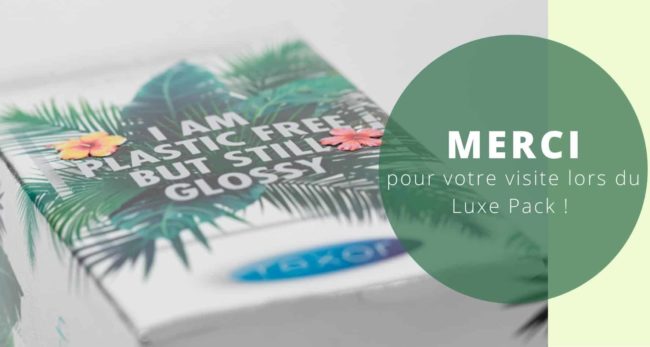 Remerciement salon Luxe Pack Monaco 2022